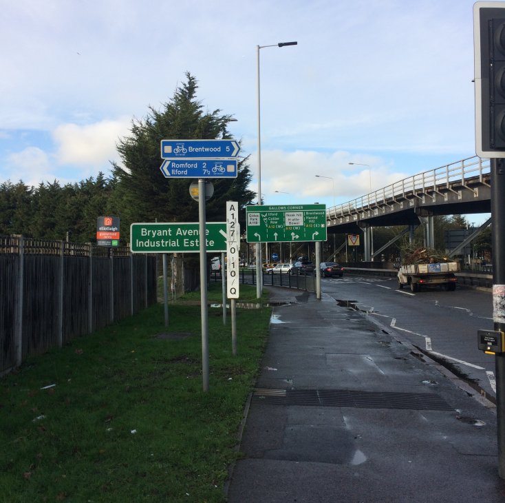 Call for Action on Gallows Corner Havering Cyclists